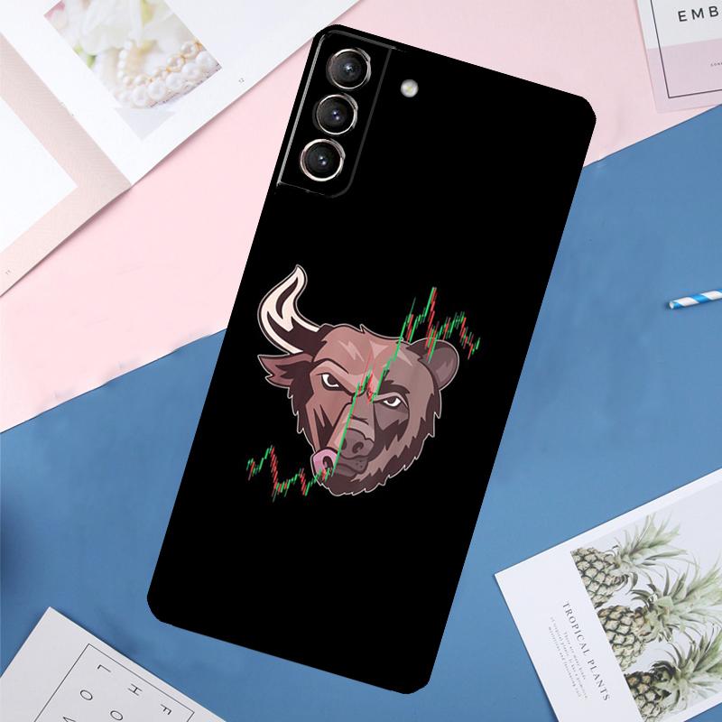 Чехол-кошелек Day Trader для Samsung Galaxy S23 S22 S24 Ultra Note 20 S20 S21 FE S9 S10 Note 10 Plus