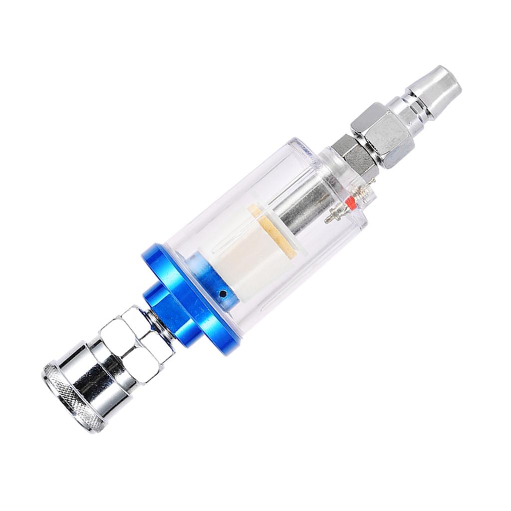 Spray Gun Air Line Filter Water Trap Clear Painting Moisture Separator with Male and Female Ada