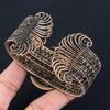 Dragon Blood Gemstone Pure Copper Wire Wrapped Handmade Cuff/ Bangle Jewelry