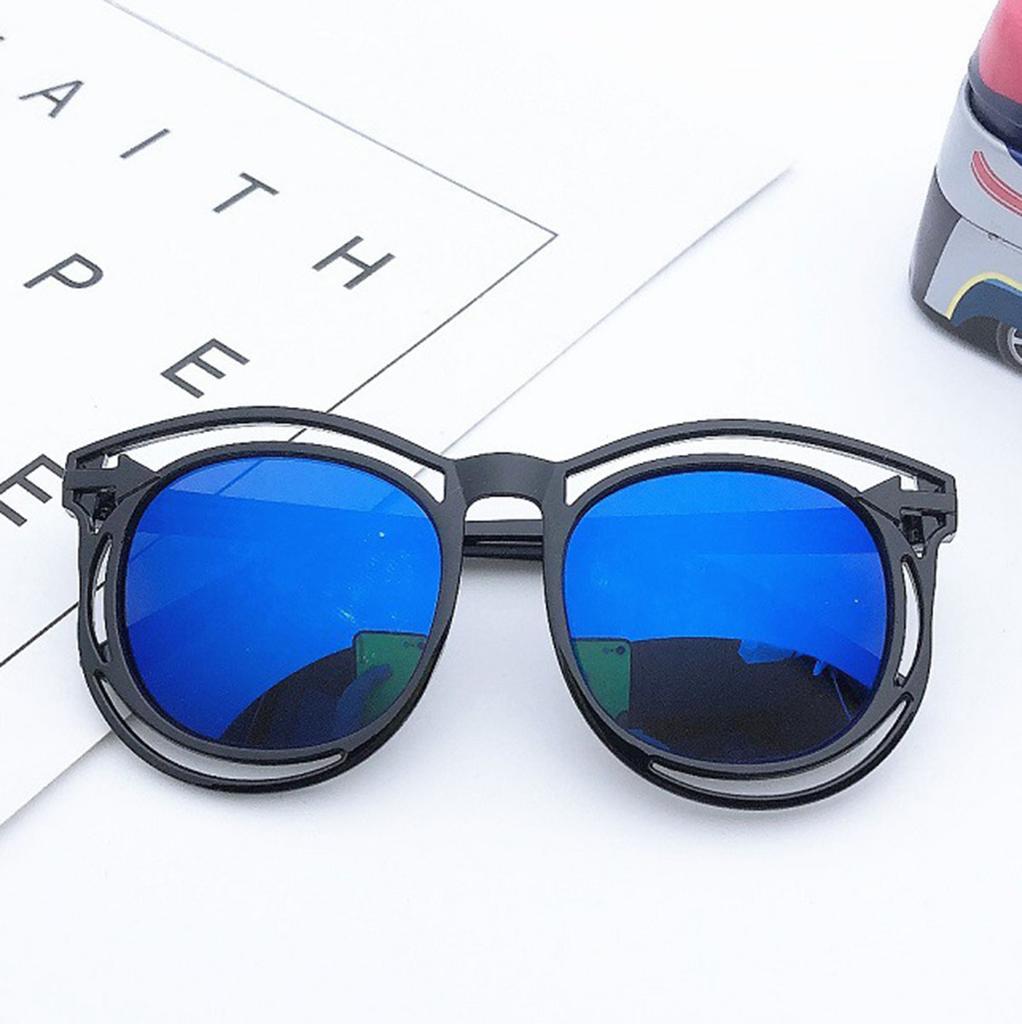 МОДА Детские солнцезащитные очки-бленды для мальчиков и девочек, модные, модные, милые, игрушечные очки с защитой от ультрафиолета