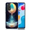 Буддийский Огненный Лотос Чехол для Телефона Для Xiaomi Redmi Note 13 14 15 Pro Plus 12S 12 14S 11S 11E 10 10S 11 11T 5G 4G Обложка Coque Redmi