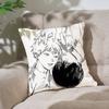 Anime TThe Summer HHikaru Died Customizable Square Pillowcases Stylish And Soft Perfect For Beds Cars And Sofas