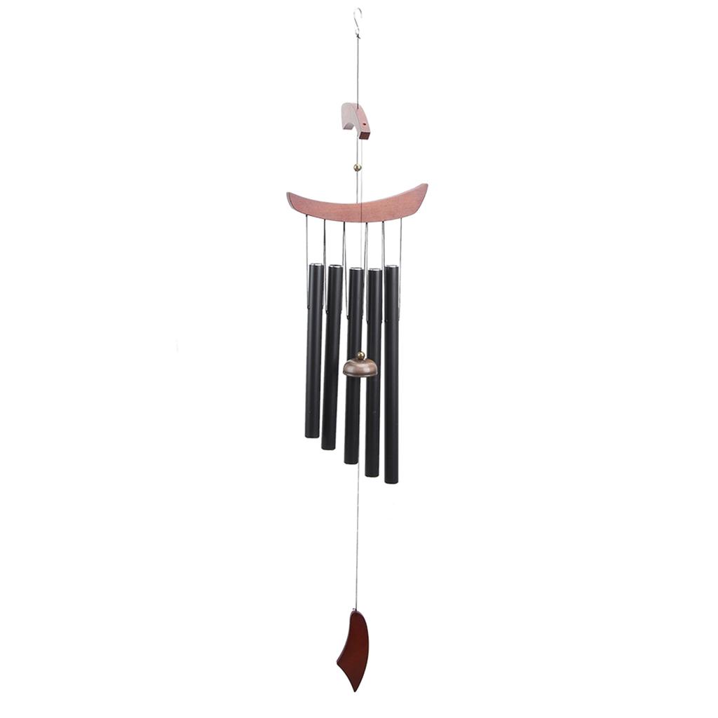 5 Tubes Metal Hanging Wind Chimes for Home Room Outdoor Yard Garden Decoration