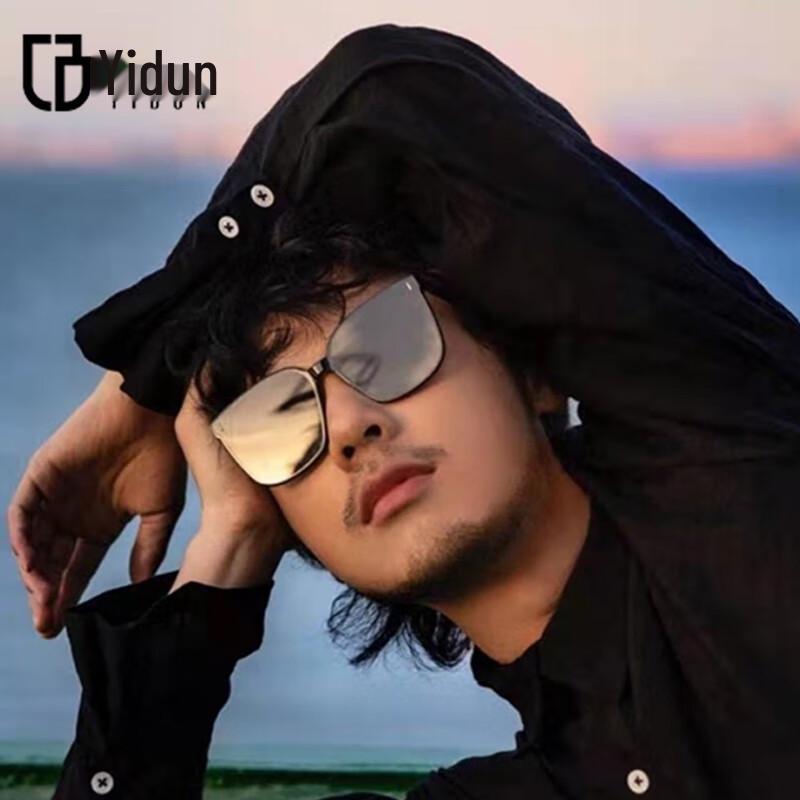 Унисекс квадратные солнцезащитные очки YIDUN с защитой от УФ-излучения