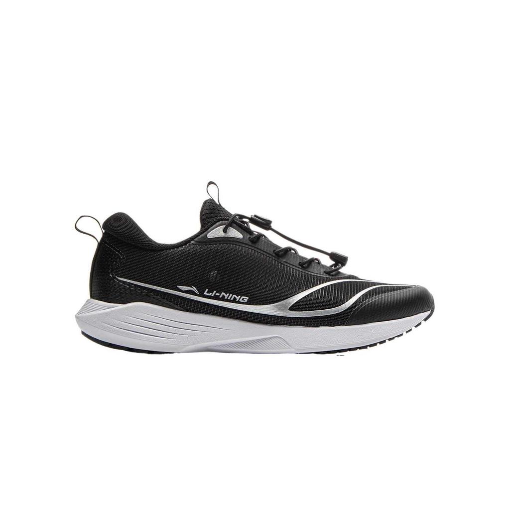 Li Ning Kids Running Leisure V1 Comfortable Fashionable Simple Kids Running Shoes Black YKFV054-3