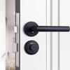 Black Color Indicator Door Lock Nylon Plastic Bathroom Bolt Public Toilet Lock  Office