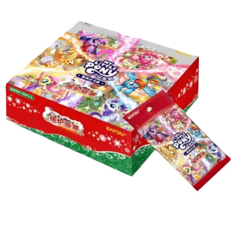 Authentic My Little Pony Series Card Shine Moon Pack Episode 5 Fluttershy Twilight Sparkle Anime Collection Card Toy Gift