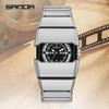 SANDA 9503 Quartz Watch Creative Wristwatch Simple Waterproof Casual Watches for Man reloj hombre Fashion Men's
