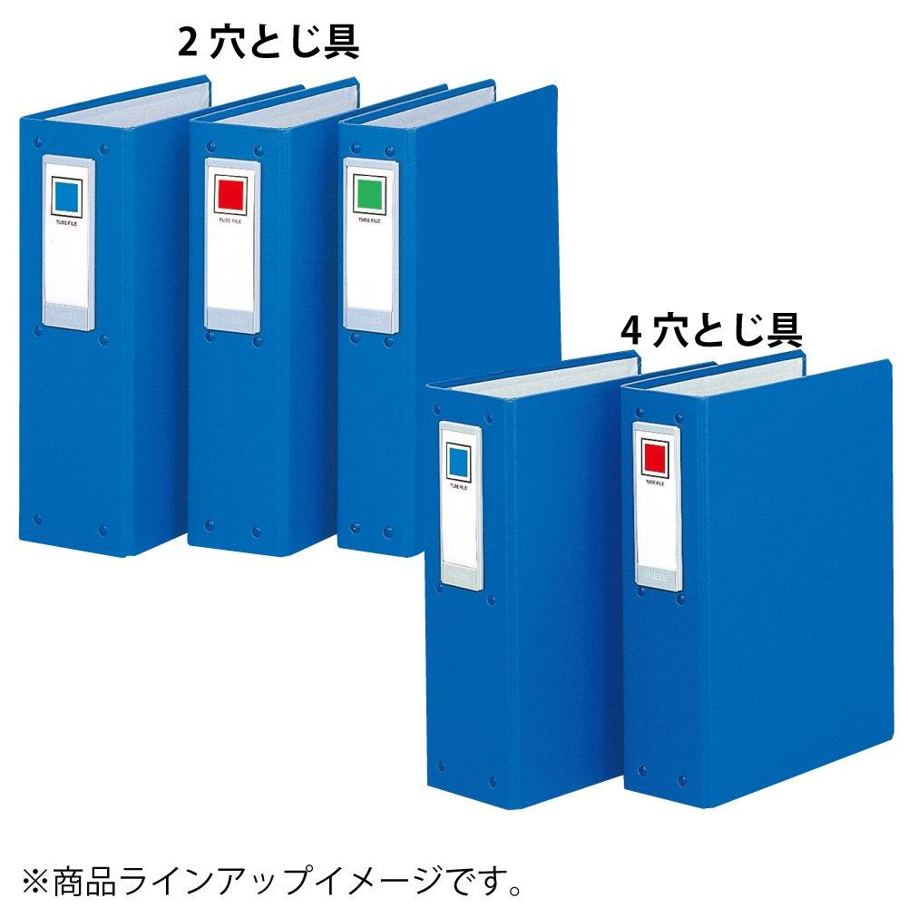 KOKUYO Файл-туба с длинным корпусом формата A4 на 4 отверстия, вместимость 800 листов, синий F-L684NB