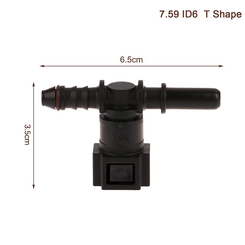 7.89 Id6 Auto автомобильный топливный шланг Bundy тройник шланговая муфта нейлоновый мотоциклетный шланговый соединитель быстроразъемное соединение автомобильные аксессуары