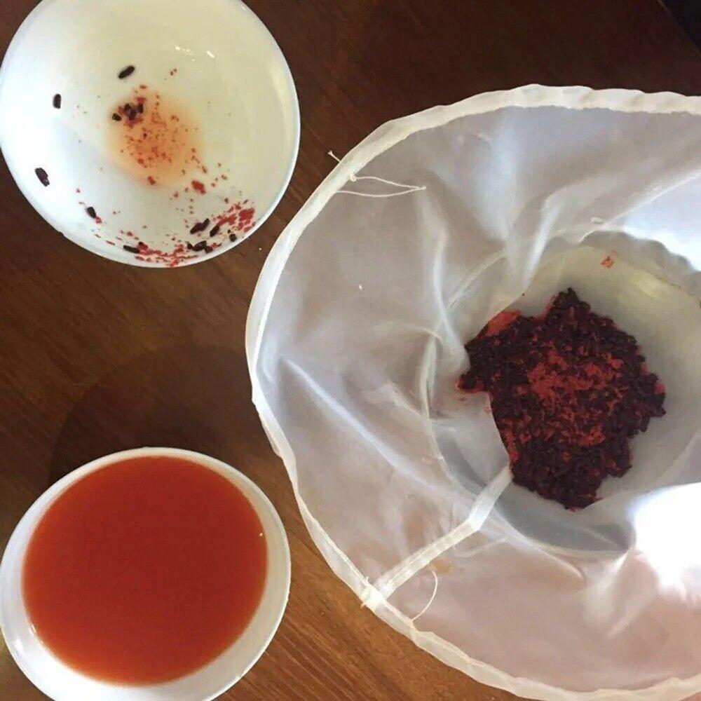 Bowl Shape Soy Milk Filter Bag Gauze Liquid Filter Home Soy Milk Strainer