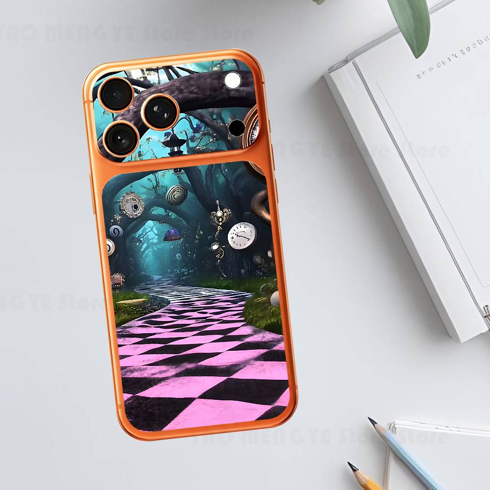 Игровой M-Madness R-Returns Алис Простой Декал Скин Для IPhone17 Pro ProMax Задняя Пленка Чехол Обложка Антицарапина Прочная Наклейка