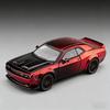 1:32 Dodge Challenger Srt Redeye Hellcat Красный Металлический Модель Мускул-кара Литье под давлением Металлический Спортивный автомобиль Модель Транспортные средства Звук Свет Детская игрушка Подарок