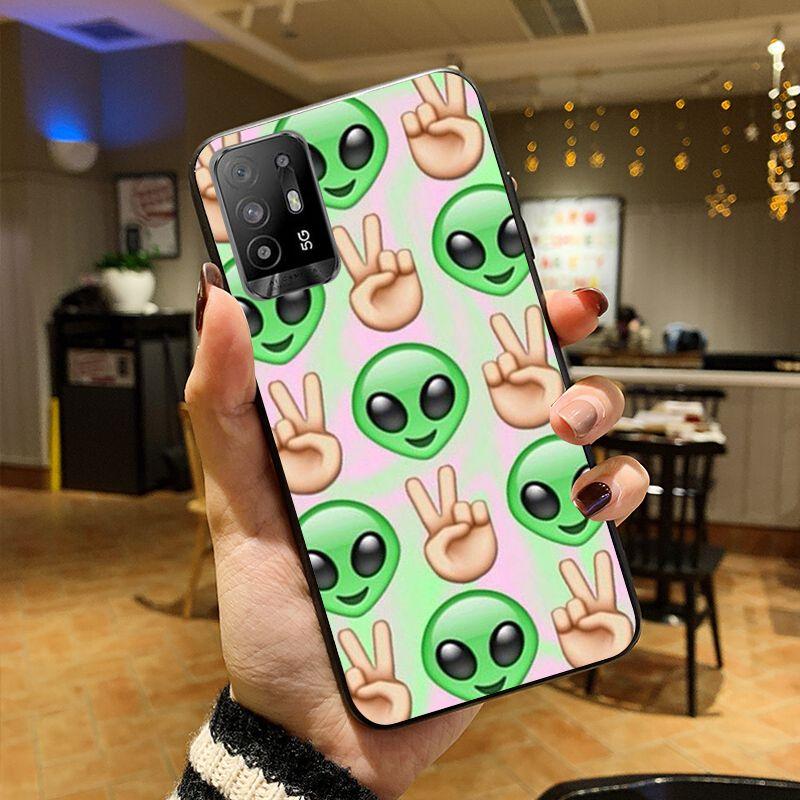 Alien Believe UFO ET Phone Cover For OPPO A74 A94 5G A3S A5 A5S A9 A12 A15 A15S A52 A53 A53S A72 A73 2020 A91 5G Cases Coque