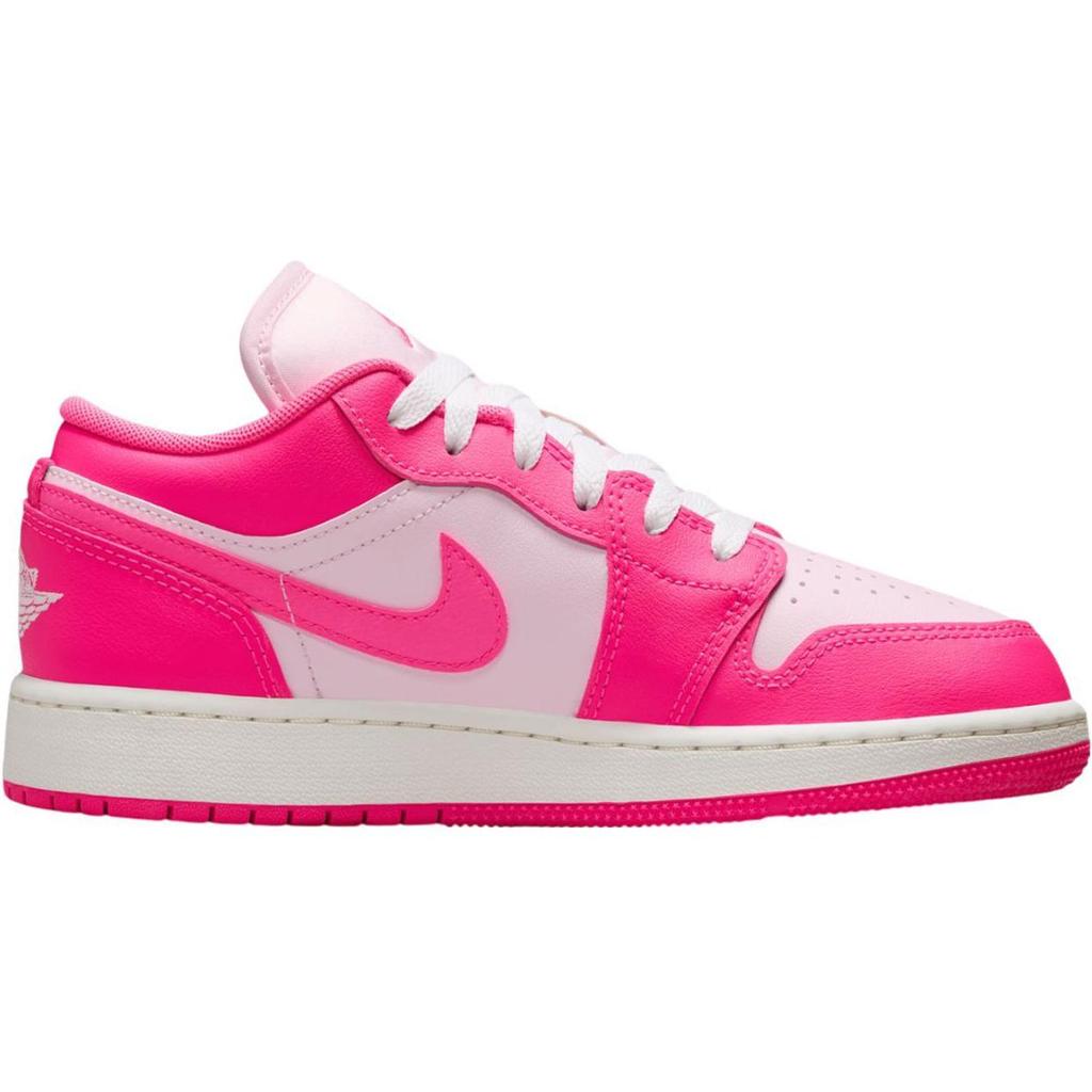 Air Jordan 1 Low GS День Святого Валентина Розовый Белый 553560-661