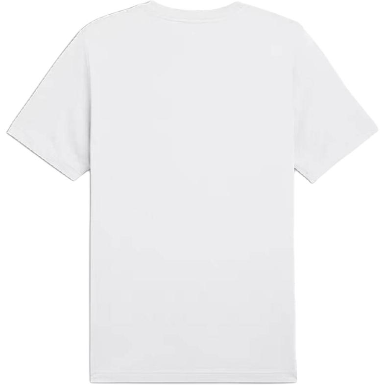 Puma Логотип Спорт Повседневный Удобный Дышащий Футболка с коротким рукавом Мужские Топы Белый 688948-02