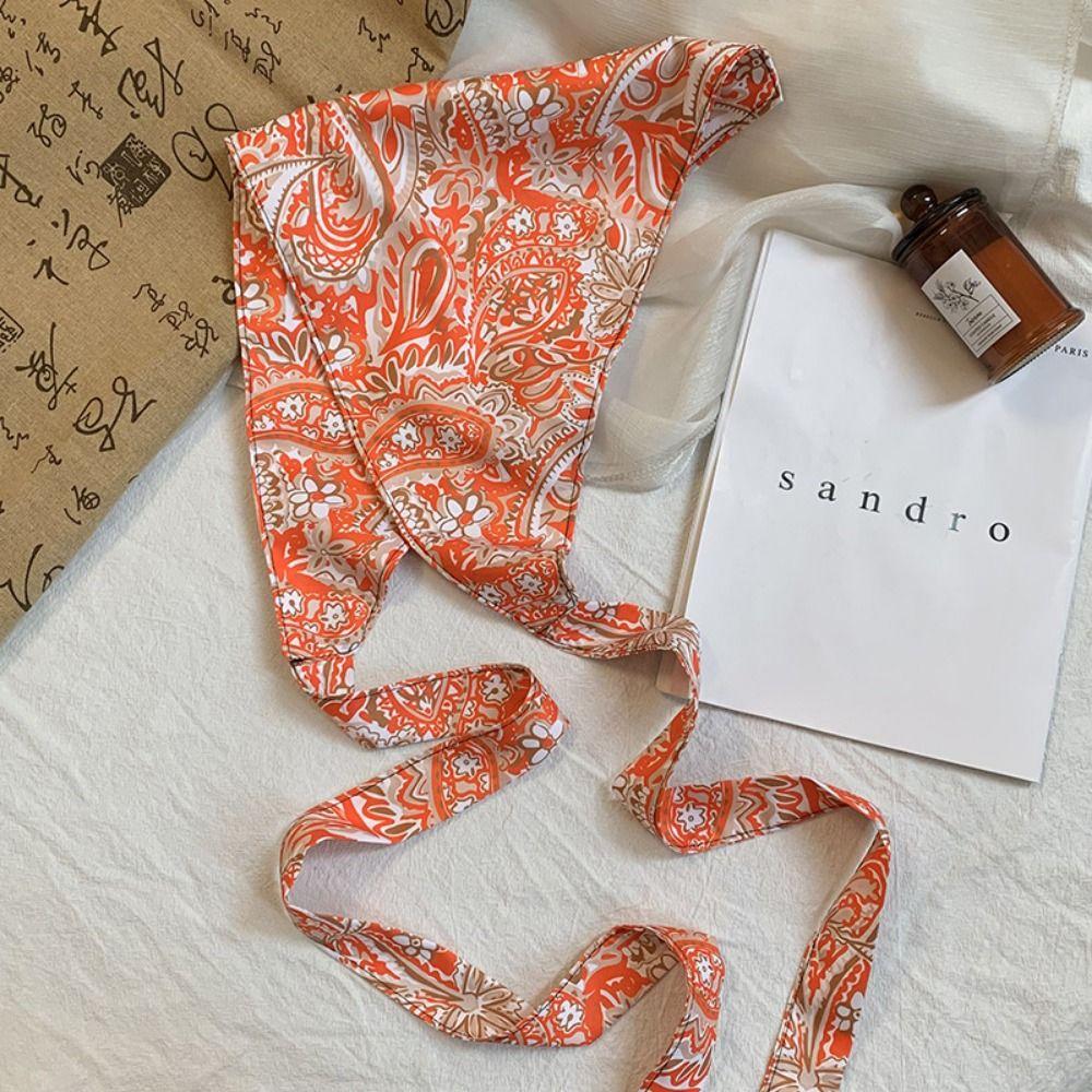 Ethnic Style Triangular Scarf Multicolor Waist Seal Fashion Waist Decoration  Accessories