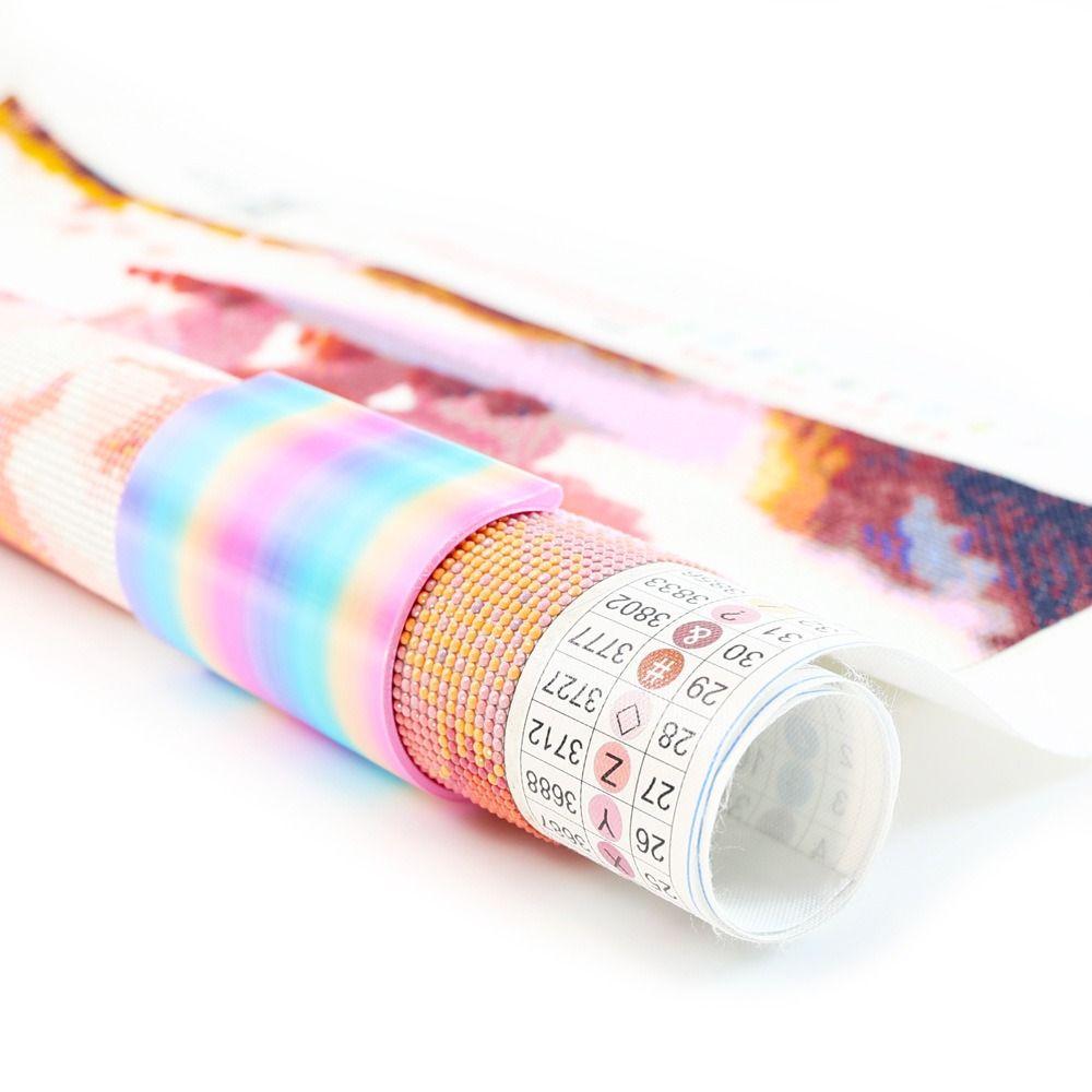 Органайзер Инструменты Холст для Алмазной Живописи Помощник для Свертывания Держатель-Ролик для Холста Алмазной Живописи