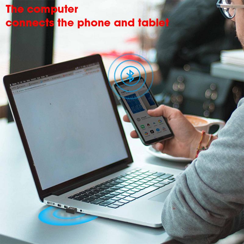 2 в 1 USB Bluetooth 5.1 адаптер передатчик приемник Bluetooth 5.0 аудио USB адаптер для компьютера ПК ноутбук беспроводной динамик