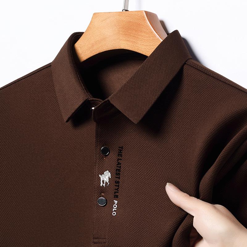 Новые мужские футболки с длинными рукавами на весну и осень для молодежи и людей среднего возраста. Длинные рукава, не требующие глажки и стирания.