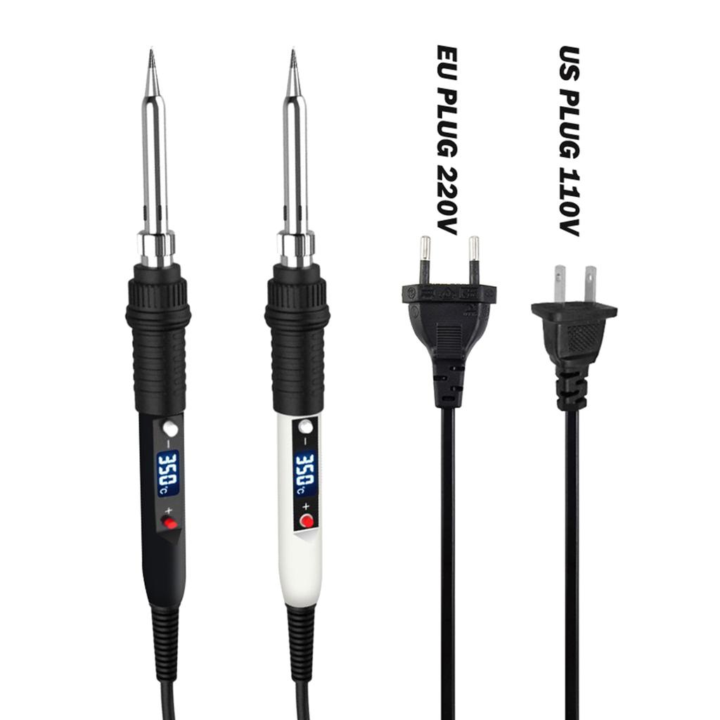 Electric Soldering Iron 80W LCD Digital Display Adjustable Temperature Soldering Iron Tips Welding Solder Tools