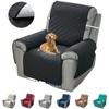 Dog Pets Recliner Sofa Cover Anti-Slip Quilted Relax Lazy Boy Chair Covers Solid Color Armchair Slipcover Furniture Protector