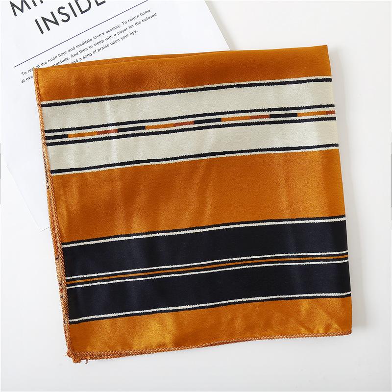 50 * 50 см шелковые шарфы весна и осень универсальное украшение профессиональные маленькие квадратные шарфы защита шеи связывающая сумка