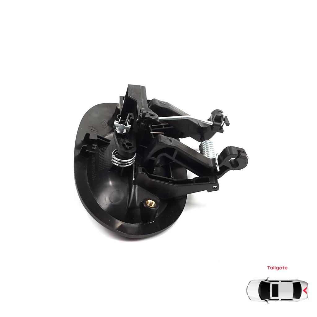 BDP1557 Задняя дверь багажника Наружная ручка открывания двери Черная для Renault Kangoo KC Express FC Nissan Kubistar MK1 X76 8200153666