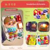 Бизиборд Монтессори Игрушки для Малышей 2-3 Лет Образовательная Обучающая Игрушка Развитие Мелкой Моторики Подарок на День Рождения