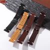Breathable Cowhide Watch Strap for Omega for Seiko Watch Band 20mm 22mm Oil Wax Leather Wristband Men Women Bracelet Accessories