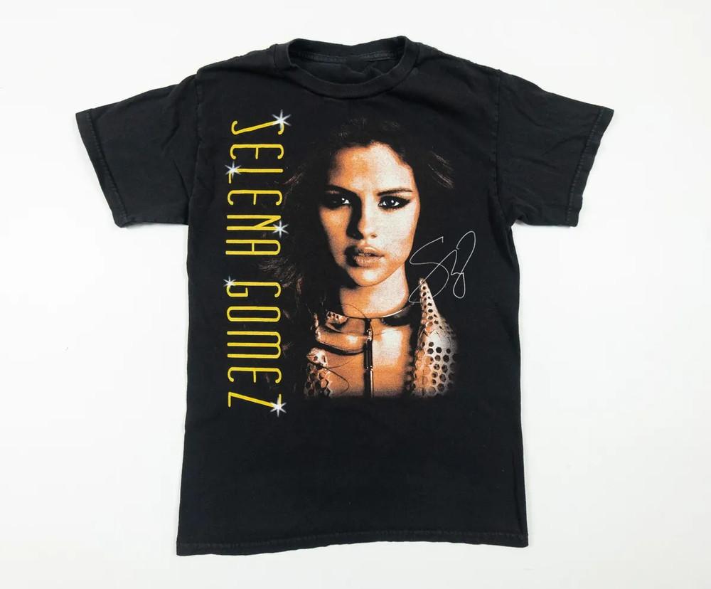 Vtg SELENA GOMEZ Face To Face Cotton S-5XL Black Unisex Shirt BL661