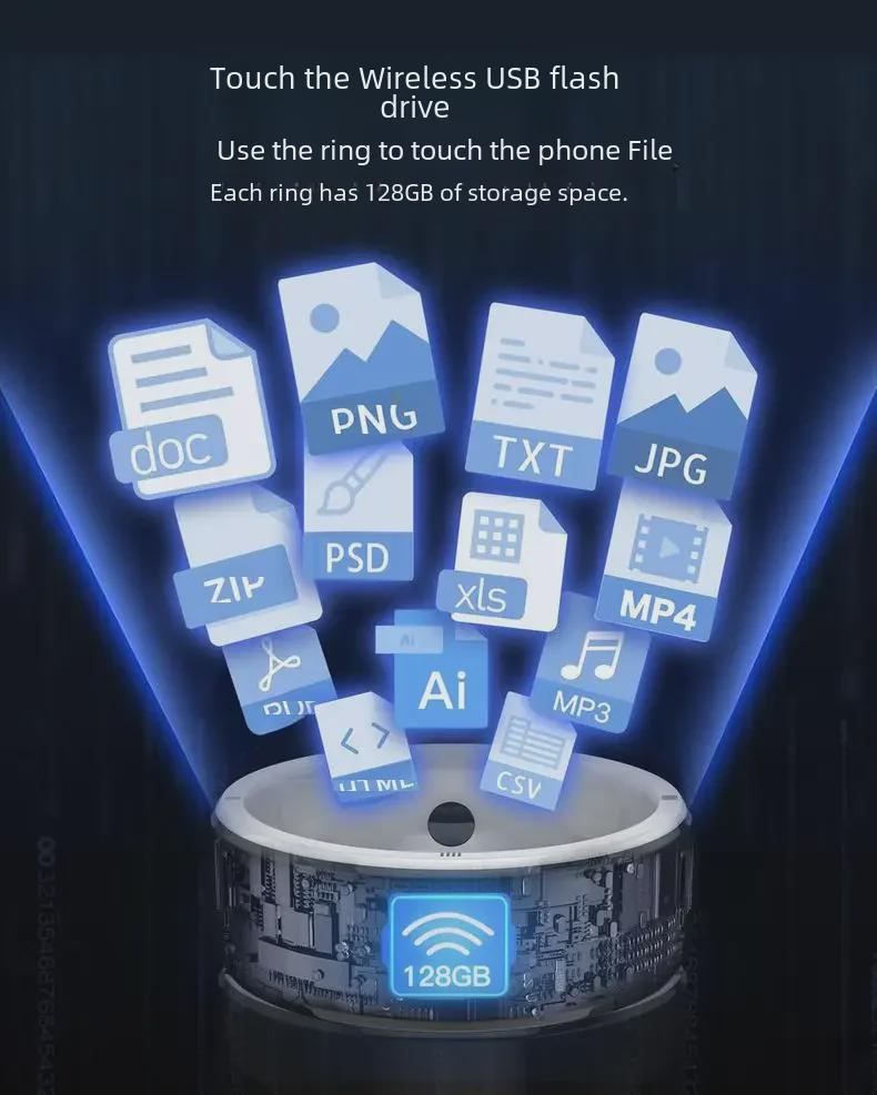 Смарт-часы-кольцо R5 для AMAZFIT, BIP и COLMI S08C2000 ProX