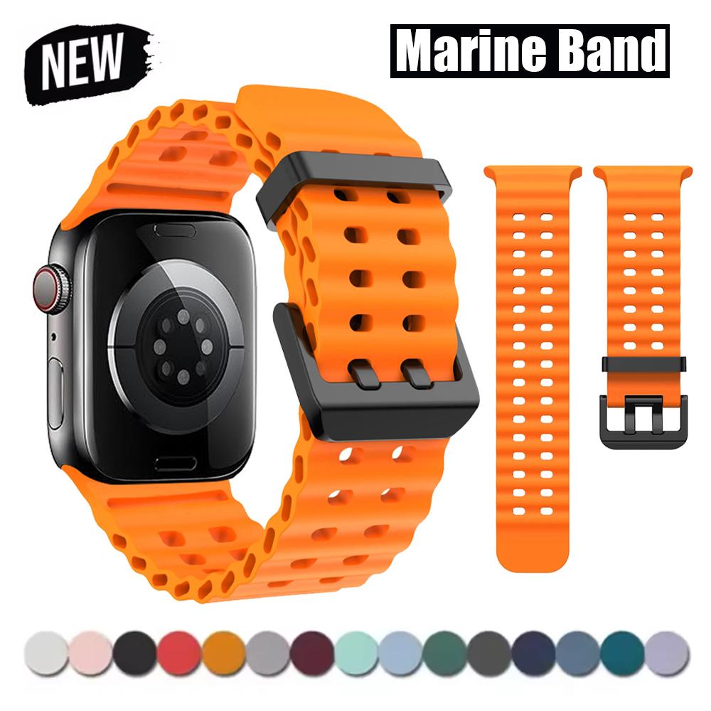 Ремешок для Apple Watch Bands 46мм 42мм 49мм 45мм 44мм Спортивный браслет на запястье correa bracelet iWatch series Ultra3 11 10 9 7 8 6 5 4 SE