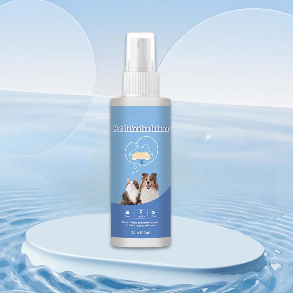 Dog Toilet Training Spray, Puppy Toilet Training Spray, Corrects Your Dog's Bad Bowel Behavior And Helps You Train Your Dog To The Toilet 100ml