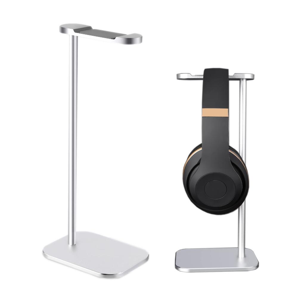 AIYUJIWU Headphone Stand, Headphone Holder, Headphone Hanger, Earphone Stand, 2022 Aluminum Alloy, Tabletop Storage, Easy Assembly, Lightweight,