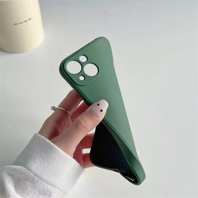 Темно-фиолетовый квадратный жидкий силиконовый чехол для телефона для iPhone 12 13 14 Pro Max Mini 14 Plus Full X XS MAX 6 6S 7 8 SE 2022 Защитный чехол