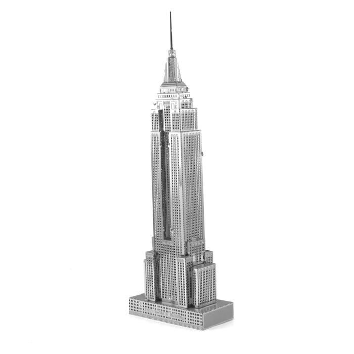 Metal Earth Fascinations ICONX EMPIRE STATE BUILDING 3D puzzle en métal