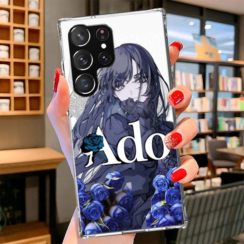 Ado Kyogen X Uta Phone Case For Samsung Galaxy S26 S25 Edge S24 Ultra S23 S22 Plus S21 S20 FE Soft Fundas Shell Galaxy S25 S24 S