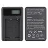 Mirrorless Camera Battery Single Charger with LCD Display USB Desktop Charger for Fuji NP