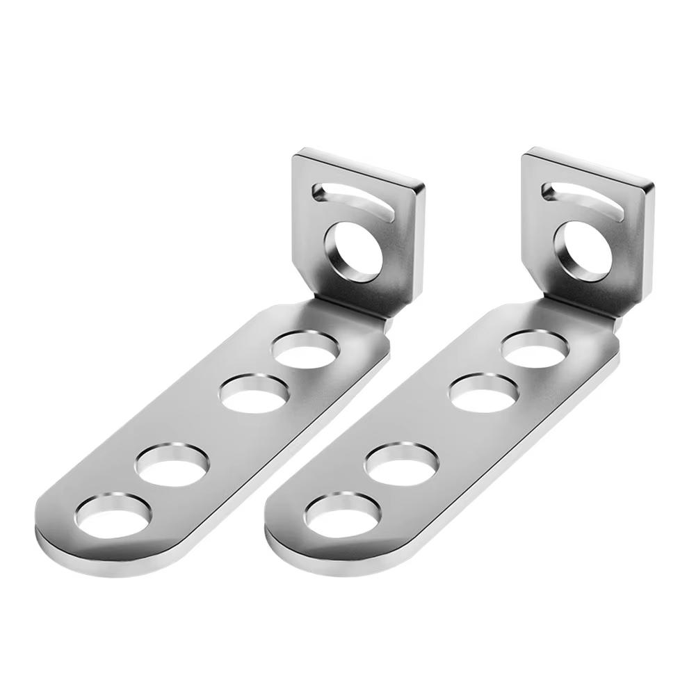 8 мм Кронштейн для крепления мотоциклетной фары-прожектора из нержавеющей стали, вспомогательный держатель фары, противотуманной фары, монтажная рама для кафе-рейсера, боббера