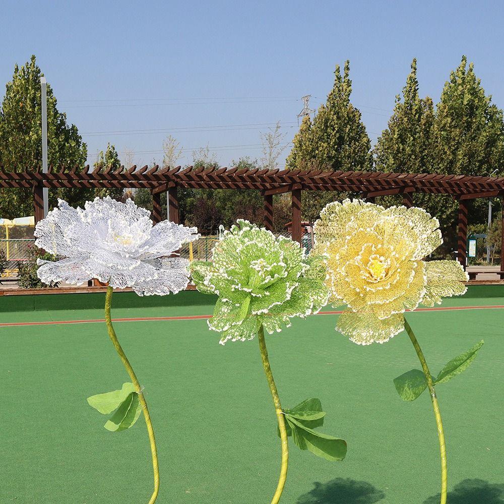 30 см поддельный цветок полые фотографии реквизит большой имитация цветка открытый торговый центр