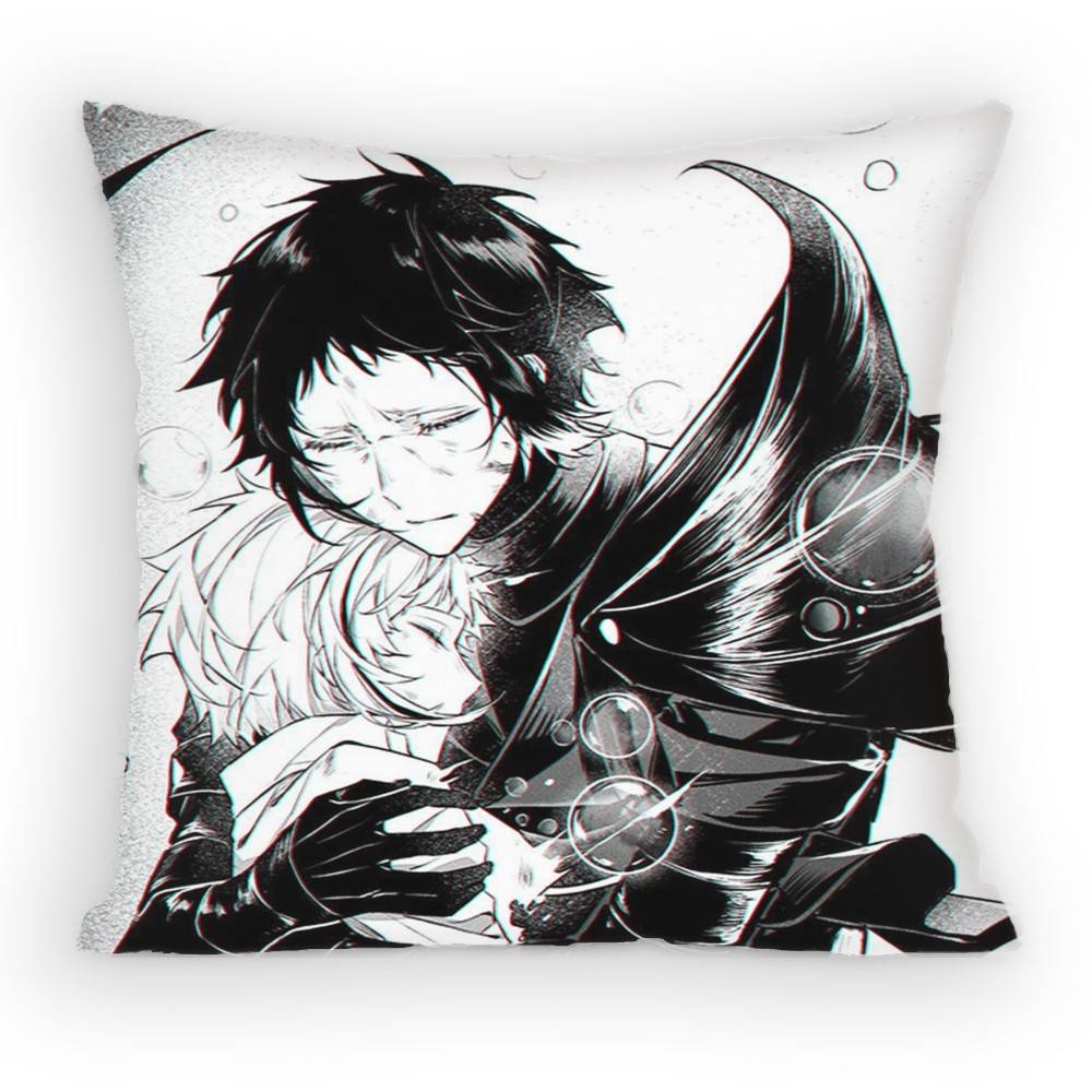 Bungo Stray Dogs Накадзима Ацуси Наволочка Диван Гостиная Спальня Изголовье Спинка Подушка Квадратная Подушка Время для Сна