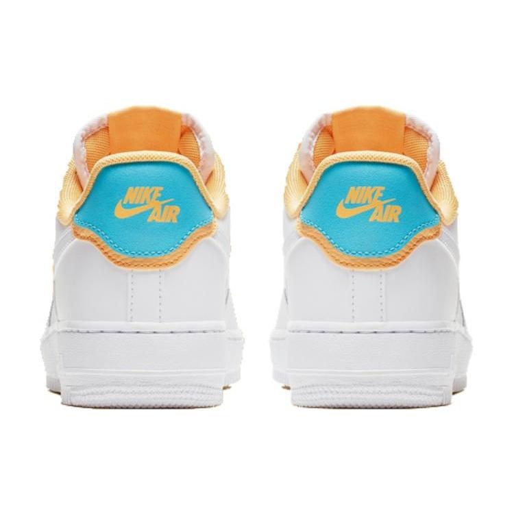 (WMNS) Nike Air Force 1 Low SE 'White Light Blue Fury Topaz Gold' Women's AA0287-105