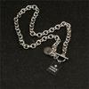 Уличные буквы Тег От Пряжка Ожерелье Модный Крутой Красивый Хип-хоп Простые Аксессуары Хип-хоп Цепочка для свитера Женщины