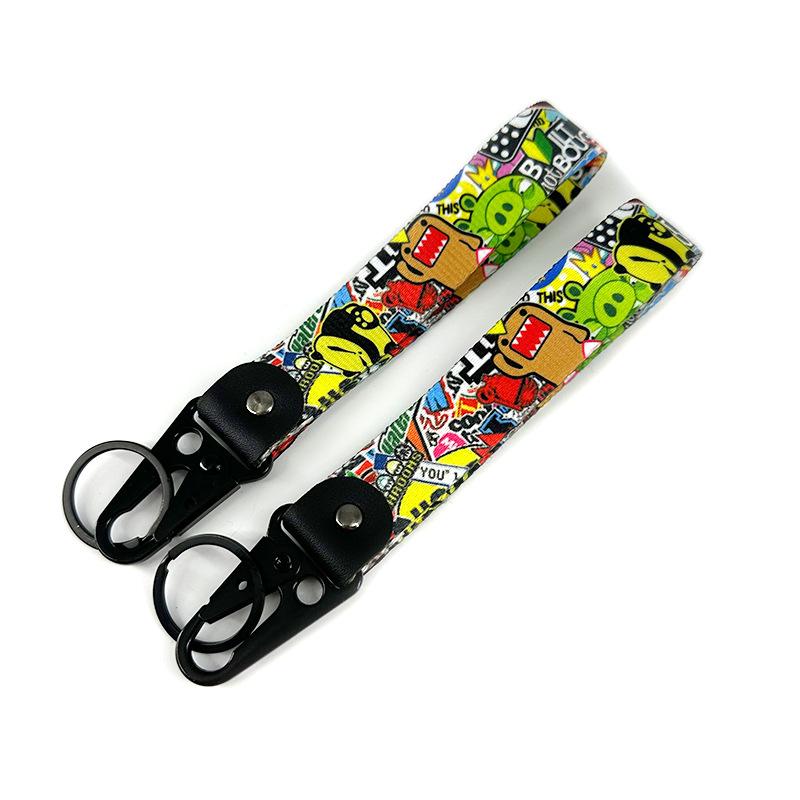 Модный брелок в виде головы орла с аниме-брелком для мотоцикла, подвеской на сумку, брелоком для ключей, шнурком для автомобильной культуры, цифровым украшением