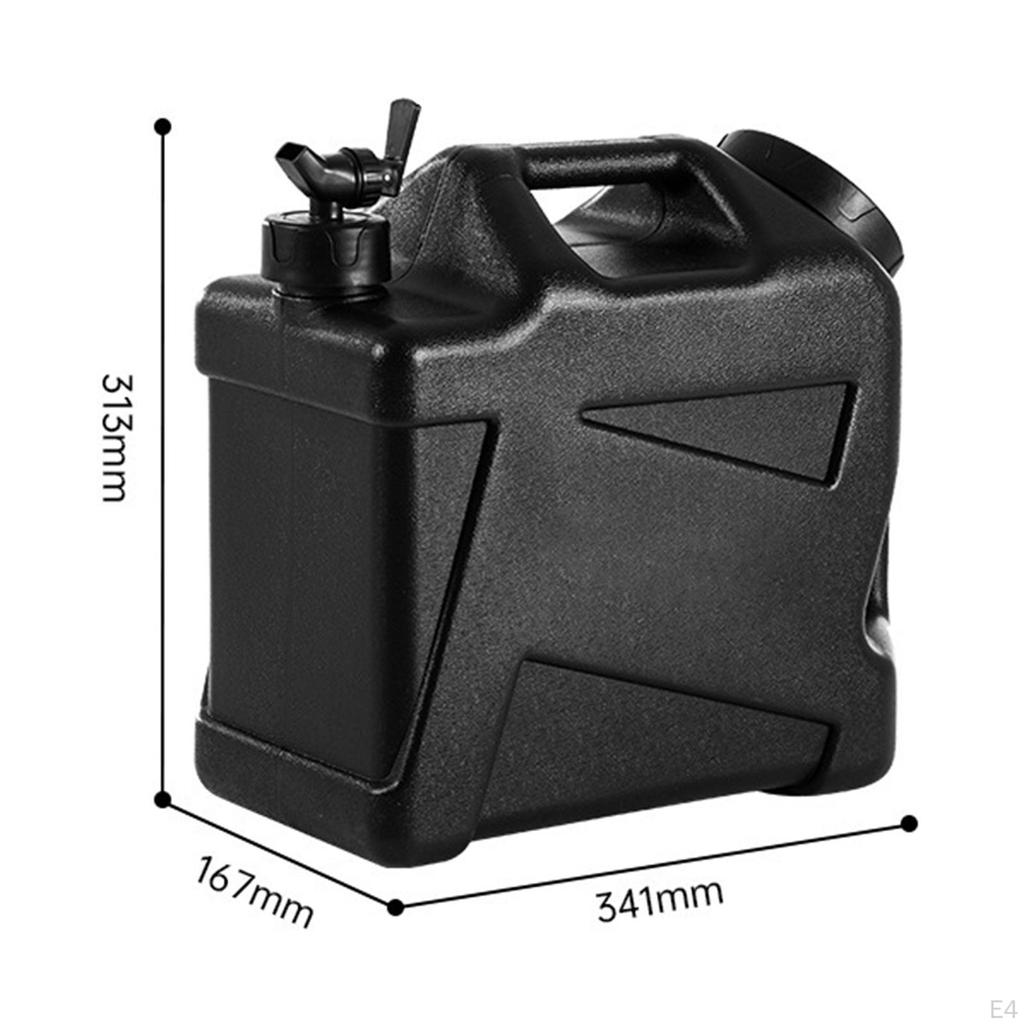 Кемпинговый бак для воды ведро с краном ПЭ портативный удобный контейнер емкость для хранения для