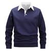 Polo Collar Hoodie Trendy Men's Hoodie Casual Versatile Pullovers & Long Sleeves Men’s Sweatshirts