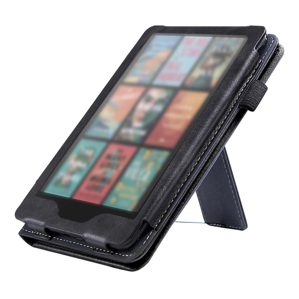 Кожаный чехол Smart Cover с функцией Автопробуждение/Сон для Kindle Paperwhite 12-го поколения 2025 7 дюймов для Kindle Colorsoft Signature Edition 7 дюймов