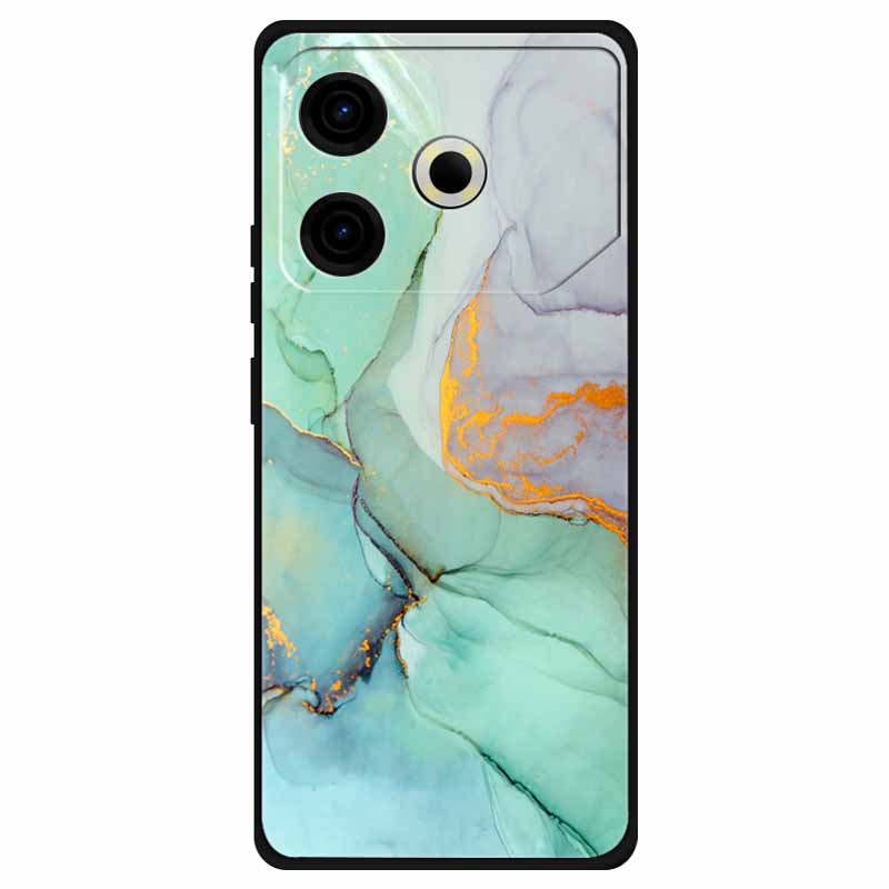 Чехол для Tecno Pova 6 Neo Силиконовый Мягкий Цветок Космос Модный Чехол Для Tecno Phantom X2 Pro Чехлы Пейзажная Краска Чехлы Милые