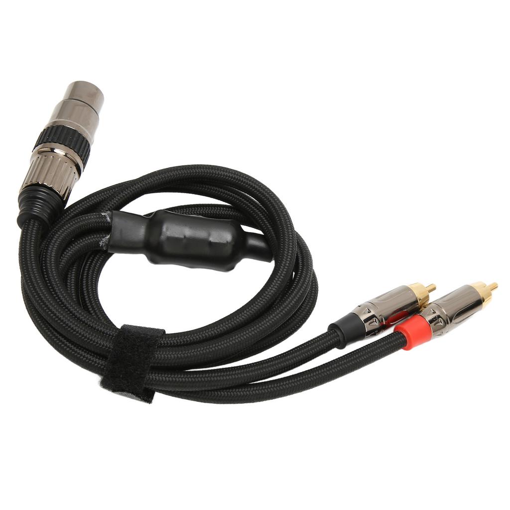 Разветвитель кабеля XLR Female на двойной RCA Male Y, позолоченный разъем XLR Female 3 Pin на двойной RCA Male стерео